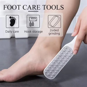 Lima de pie portátil colorida de fábrica profesional nueva herramienta de pedicura Lima de pie de acero inoxidable - Product Image 2