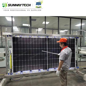 Sunway hjt panel surya 715 w, efisiensi tinggi bificial ntype penggunaan rumah panel surya 700 watt 720 watt panel surya 730 w 730 w - Product Image 3