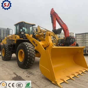 Cargadora de Ruedas Usada con Certificación CE SDLG LG958F LG956 CLG836 de 6 Toneladas, Maquinaria de Movimiento de Tierras Rentable LG956H en Venta - Product Image 1