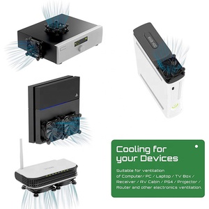 <span class=keywords><strong>Ventilateur</strong></span> de refroidissement pour <span class=keywords><strong>PC</strong></span> <span class=keywords><strong>gamer</strong></span> UpHere 120 mm N12U en plastique avec USB pour PS5 PS4 - Product Image 5