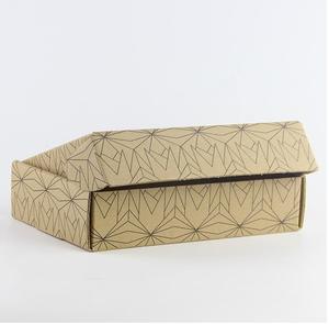 Cajas de embalaje rosadas Cartón Reciclable Corrugado Mailers Impresión Tamaño personalizado Logotipo Cosmético Zapato Sombrero Caja de envío con asa - Product Image 6