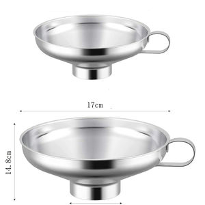 กรวยดื่มเบียร์ทำจากสแตนเลสขนาดเล็กสำหรับเครื่องครัวสามารถใช้แยกน้ำมันได้ - Product Image 4
