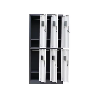 Taquillas de almacenamiento de acero gabinete para lavandería Color personalizado tamaño escuela gimnasio Oficina Metal seguridad <span class=keywords><strong>Taquilla</strong></span> de ALM - Product Image 5