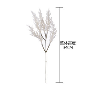 ดอกคาลล่าฟลอรัล ดอกไม้สีขาวนม แบบกิ่งเดี่ยว ต้นไม้ประดิษฐ์ วัสดุพลาสติก ตกแต่งภายในบ้าน สไตล์ INS - Product Image 4
