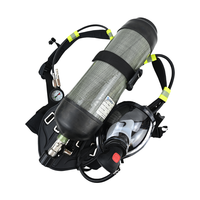 Cylindre à air comprimé en fibre de carbone ANBEN 6,8 L 30 Mpa pour appareil respiratoire autonome (SCBA) – Accessoire d'équipement de lutte contre l'incendie