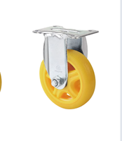 Roulettes pivotantes de haute qualité en acier inoxydable de 3 pouces, 4 pouces, 5 pouces, à usage moyen, avec frein latéral, en TPR/PA/PU