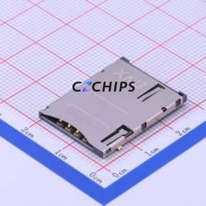 XKSIM-220 SIM Card Connector SMD Connector Self-Return Type Micro SIM Card Card Holder With Card Detection - Product Image 1