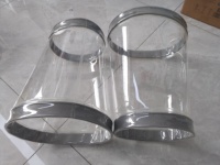Connecteur flexible en TPU transparent haute clarté, résistant à l'usure et antistatique