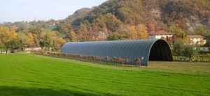 Tente en acier galvanisé léger de conception italienne, norme EN, pour l'extérieur, la couverture des véhicules agricoles, montage facile - Product Image 6