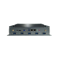 Ordinateur industriel ELSKY IPC6800 2026 avec port série pour la gestion du trafic, processeur Kaby Lake R I5-8250U 8350U, 6 ports COM, mini PC sans ventilateur
