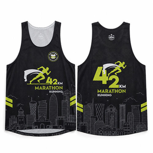 Custom Marathon <b>Running</b> <b>Vest</b> Event Race Tank Top Sports Bib Shirt for Road Marathon - Product Image 3