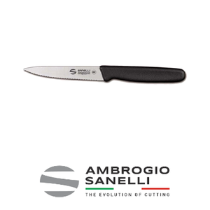 Ambrogio Sanelli <b>Knife</b> Spelucchino Dentato Supra 9 cm for Restaurant Hotel Supplies Wholesale - Product Image 3