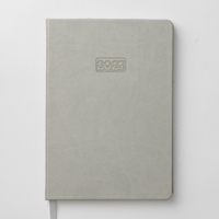 Carnet de notes personnalisé en cuir PU coloré 2027, reliure à ruban, avec papier offset, pour le bureau et journal quotidien