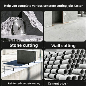 Tronçonneuse à essence professionnelle de 350 mm avec moteur haute puissance pour la découpe du béton - Product Image 6