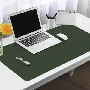 80*40Cm Pu Lederen Bureau Mat Grote Non-Slip Desk Tafel Pad Voor Office Home
