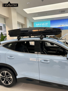 Caja de Techo Aerodinámica para Auto Deportivo Roahtrip |   Apertura de Doble Lado ABS+PC |   Sistema de Bloqueo Integrado de Instalación sin Herramientas | - Product Image 3