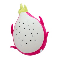 Boneka Plush Buah Naga Api Kustom OEM Produk Baru Terlaris Barang Dekoratif Mainan Boneka Plush Kustom