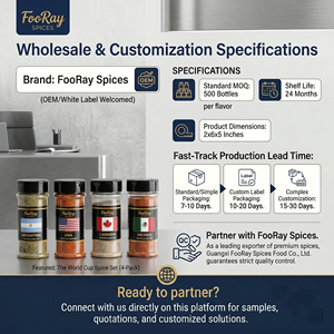 Gourmet <strong>Mexican</strong> Taco <strong>Seasoning</strong> 18 Spice Blend Spices Herbs Prod Export Private Label OEM Supermarket Ready Spice Buyer - Product Image 5