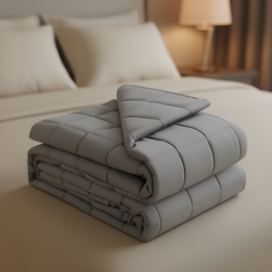 Manta Ponderada de 25 Libras, 88 x 104 Pulgadas, Tamaño King, Refrigerante, Transpirable, Acolchada, para Uso en las Cuatro Estaciones - Product Image 2