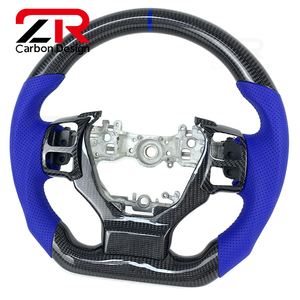 Volant en fibre de carbone personnalisé pour Lexus IS ISF RC CT NX IS250 IS350 NX200 NX300 ES <span class=keywords><strong>500</strong></span> <span class=keywords><strong>F</strong></span> 2013-2022, intérieur en fibre de carbone - Product Image 4