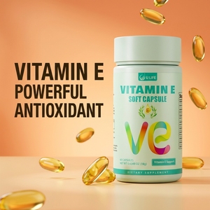Formule Naturelle Vitamine E Gélules Molles Complément Antioxydant Quotidien Soutient la Défense Immunitaire Éclat de la Peau Vitalité des Cheveux <span class=keywords><strong>Santé</strong></span> Cardiaque - Product Image 2