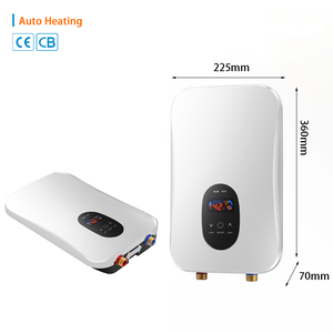 Gain de temps 4500W 220V Conversion de chauffe-douche électrique instantané sans réservoir entre <span class=keywords><strong>Fahrenheit</strong></span> et Celsius - Product Image 5