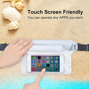 Marsupio Impermeabile Unisex Personalizzato in PVC Trasparente con Chiusura a Cerniera e Cintura per Nautica, Nuoto, Parchi Acquatici e <span class=keywords><strong>Spiaggia</strong></span> - Product Image 3