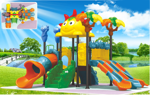 Grandes toboggans en plastique 2026 pour aires de jeux extérieures, équipement de jeux pour écoles maternelles et jeux d'extérieur pour enfants - Product Image 2