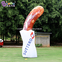Grand ballon publicitaire géant en PVC en forme de capsule médicale, pilule gonflable publicitaire personnalisée avec logo pour promotion