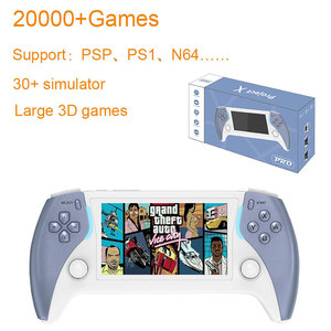 เครื่องเล่นเกมพกพาไร้สาย PROJECT X PRO พร้อมชิป RK3326 รองรับเกมย้อนยุค <span class=keywords><strong>PSP</strong></span>  จอยสติ๊กคู่  หน้าจอ HD ขนาดใหญ่  รองรับเกม PS1  แบบอาร์เคด - Product Image 2