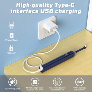 Pulidor Eléctrico de Dientes, Eliminador de Sarro <span class=keywords><strong>Dental</strong></span>, Manchas de Placa, Herramienta de Limpieza para <span class=keywords><strong>Blanqueamiento</strong></span> <span class=keywords><strong>Dental</strong></span>, Eliminación de Cálculo, 4 Modos - Product Image 6