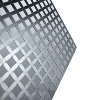 Plaque perforée en acier inoxydable 304, forme ronde, tôle perforée en aluminium