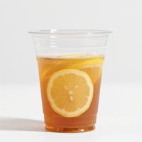 Gobelets jetables en plastique PET de qualité alimentaire, écologiques, transparents givrés, à paroi simple, avec couvercles, 8oz-24oz, logo personnalisé, polyvalents