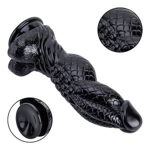 Fantasia Monster Knot Dildo Vibrador Dragão Enorme Dildo Cão Grosso Com Nó Grande Silicone Animal <span class=keywords><strong>Anal</strong></span> <span class=keywords><strong>Plug</strong></span> Com Copo De Sucção Forte - Product Image 5