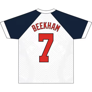 足球服批发复古系列 0708 2007 2008 赛季 OEM 编号 罗纳尔多 尼玛 半袖球衣 100% 涤纶 - Product Image 2