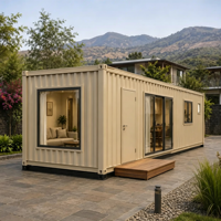 GAAS Prix Abordable Villa Pliante Préfabriquée 20ft 40ft Maison Modulaire Mobile Extensible Bureau Hôtel Maison Conteneur Préfabriquée