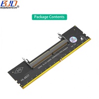 2026 Slot Memori Ram SO-DIMM DDR4 Laptop Baru ke Kartu Konverter Adaptor Antarmuka DIMM Desktop Ver3.0