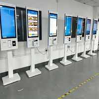 Kiosque de paiement sur pied LIVERDOL en gros, borne libre-service, distributeur de billets avec WIFI, imprimante pour restaurant