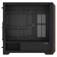 Gabinete Gamer TA360M Matx Itx, Gabinetes de Computadora al por Mayor, Gabinete de Torre Media para Juegos de PC con Ventilador, Negro, Boitier, Gabinete