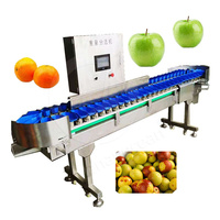 Oceaan Zoete Aardappel Fruit Perzik Citroen Sorter Machine Kreeft Langoesten Zeevruchten Sorteerkwaliteit Machine Te Koop