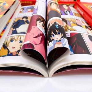 Impresión de Libros de Novela de Fantasía con Tapa Dura Personalizada A4 A5, Servicios de Bordes Pintados para Colecciones de Novelas Gráficas - Product Image 1