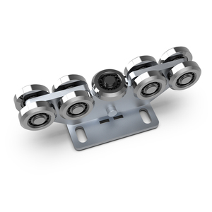 <span class=keywords><strong>Rueda</strong></span> de Puerta Corredera en Cantilever de Metal y Hierro de Diseño Moderno, Accesorios Duraderos para Sistema de Puerta Corredera Exterior - Product Image 2