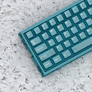 Custom 60% Mechanical Gaming Keyboard 132 Keys <strong>Pudding</strong> <strong>Keycaps</strong> Mechanical Keyboard USB Wired Mechanical Gaming <strong>Keycaps</strong> - Product Image 2