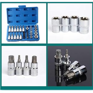 <span class=keywords><strong>34</strong></span> mảnh cờ lê ổ cắm thiết lập sâu ổ cắm cơ khí công cụ hộp thiết lập OEM tùy chỉnh 1/4 3/8 ổ đĩa Kích thước lâu dài bền - Product Image 3