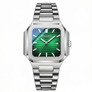 Montre à quartz simple et élégante, nouvelle montre carrée à grand cadran pour homme, montre à quartz sport haut de gamme pour homme - Product Image 1