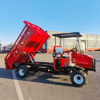 Camion benne agricole tout-terrain 4x4 multifonctionnel 1500 kg pour forêts et pentes, terrains boueux et souple