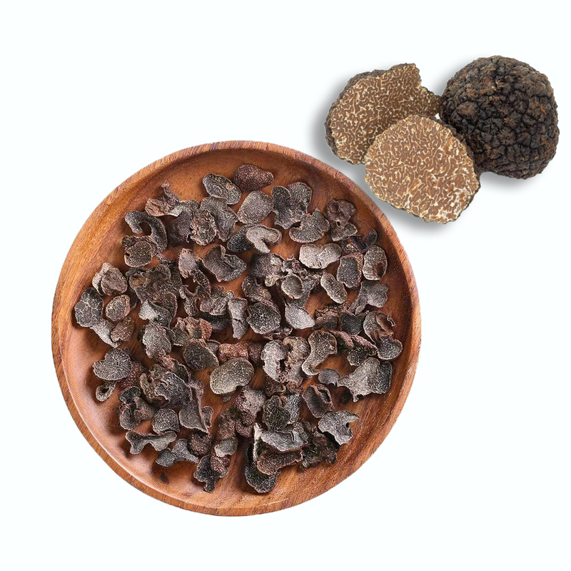 Chinese Mushrooms Truffles Dry Slices Black