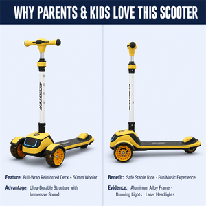 Trottinette EU pour enfants de moins de 12 ans avec réduction, couleur bleue, trottinette enfant - Product Image 3