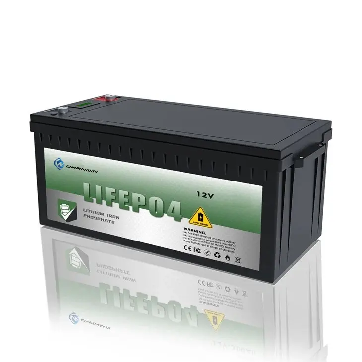 Batterie au lithium 12V 12.8V 100Ah 200Ah Lifepo4 pour le remplacement d'acide de plomb de bateau de RV à la maison