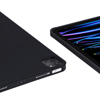 Housse mince pour tablette avec dos en TPU souple, réveil automatique/sommeil Housse en cuir à trois plis avec coque arrière pour ipad 10e génération